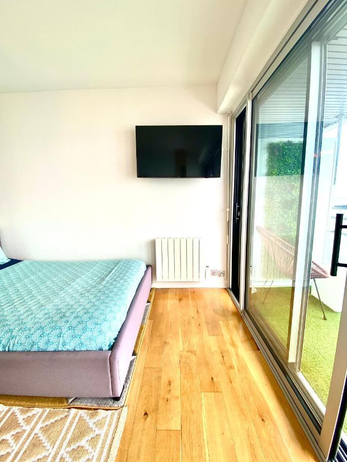 L IROIZH CONCARNEAU Studio Standing Vue Mer Exterior foto